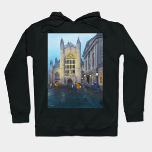 Bath Abbey at Dusk Hoodie